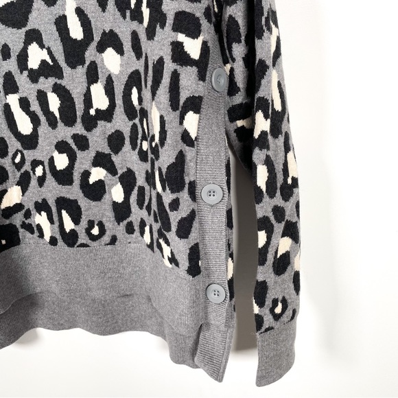 Stella & Dot Leopard Print Sweater - Picture 6 of 8